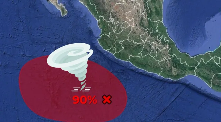 Tormentas tropicales cerca de México