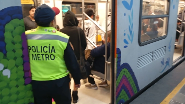 Vagón del Metro CDMX.