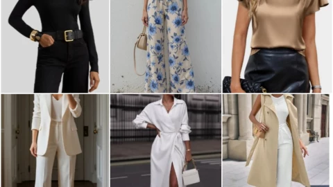 ropa elegante mujer sofisticada