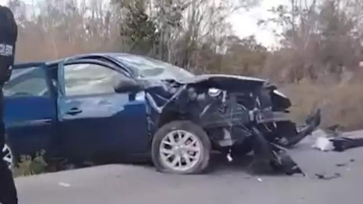 Reportan fuerte accidente en la carretera Cancún - Leona Vicario HOY 23 de abril de 2025.jpg