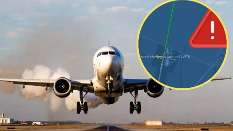 Aterrizaje de emergencia de avión en Veracruz.jpg