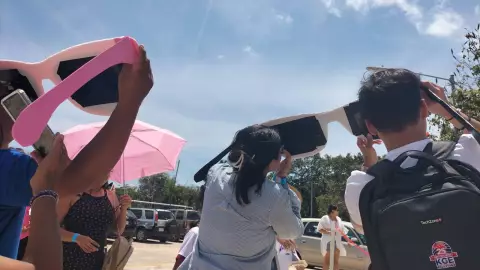 Eclipse solar 2024 en Quintana Roo: Así lo disfrutaron los cancunenses