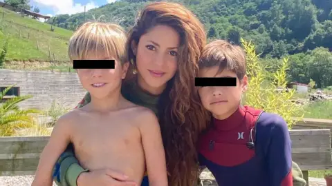 shakira molesta con pique usar imagen milan priograma