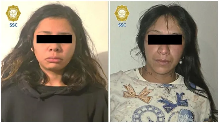 Dos presuntas implicadas en el asesinato de un padre hijo en Cuajimalpa fueron detenidas.