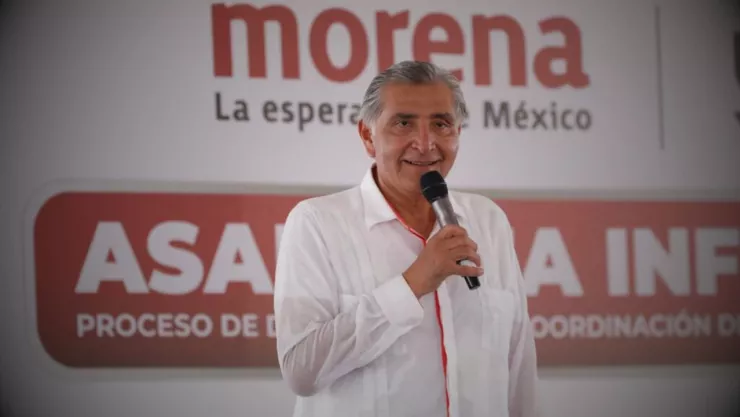 Adán Augusto y su polémica por Bermúdez Requena.