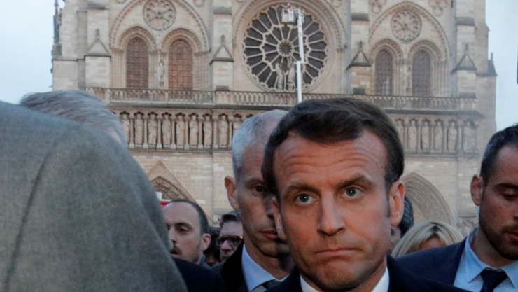 “Reconstruiremos Notre Dame todos juntos": Emmanuel Macron