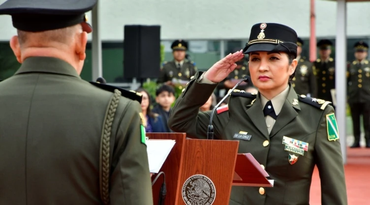 Mariana de la Cruz Sánchez será Jefa de la Defensoría de Oficio Militar.