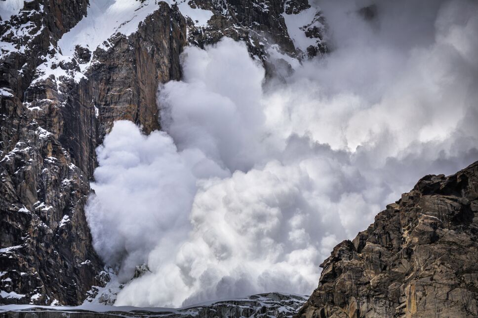 Avalancha en el Himalaya