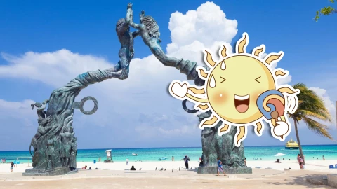 Playa del Carmen_ Esta será la hora con más CALOR en la Riviera Maya HOY 20 de febrero de 2026.webp