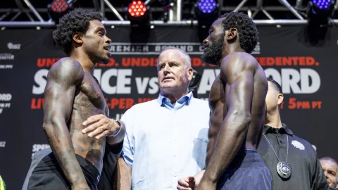 Errol Spence Terence Crawford pelea box