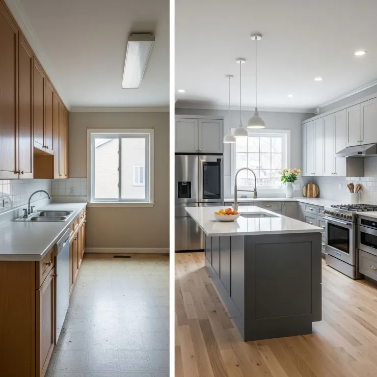 Antes y después: 5 remodelaciones de cocinas económicas que se ven fantásticas y puedes copiar