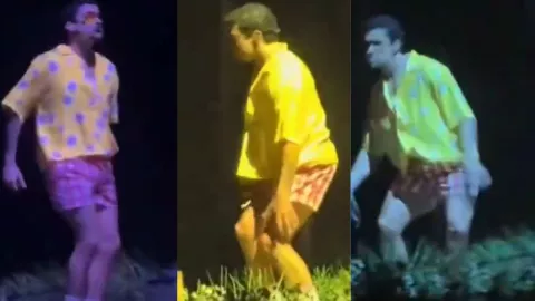 Bad Bunny se lesiona en concierto