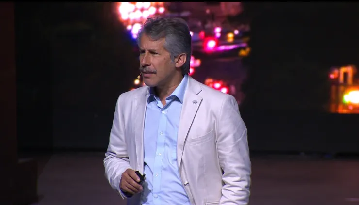 Participación de Othon García durante el Festival de las Ideas 2023