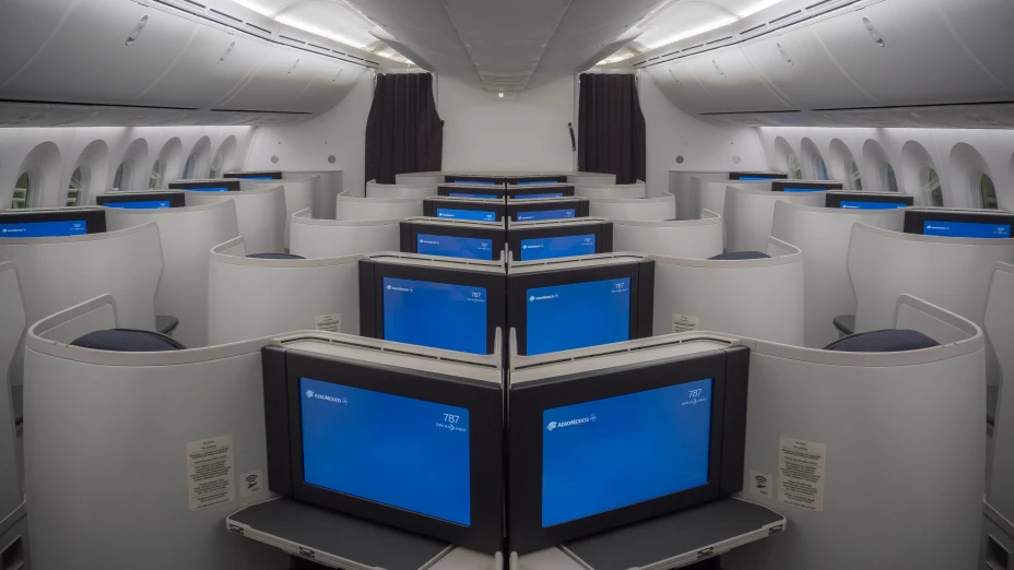La comodidad de viajar con Aeroméxico