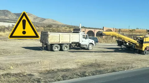 Tráfico en Aguascalientes hoy ¿Por qué hay colapso vial en la puerta de acceso sur este 11 de marzo