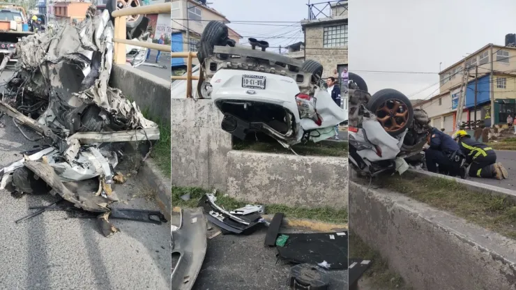Edomex: Una persona murió tras destrozar su auto en Lago de Guadalupe, Atizapán