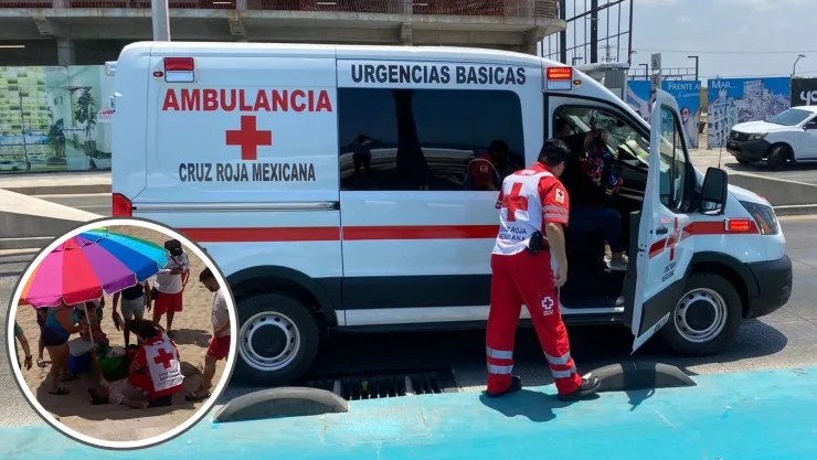 Salvan de ahogarse a 5 personas en Mazatlán
