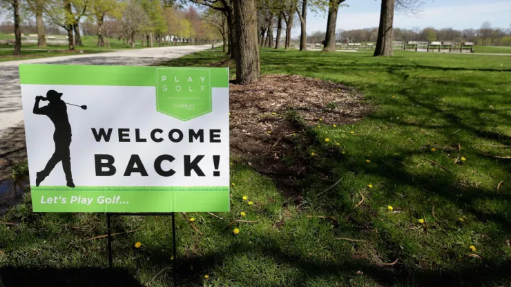 Los fanáticos al golf en Estados Unidos ha regresado a la actividad al abrirse el 80 por ciento de los campos en dicha nación