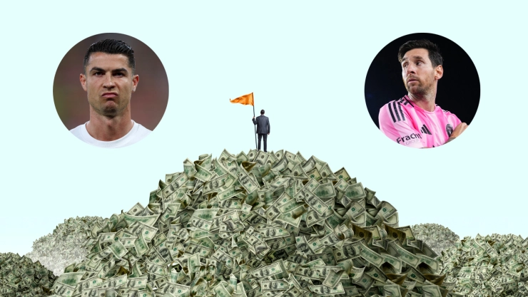 Messi y Cristiano, en la cima de los futbolistas mejor pagados del mundo