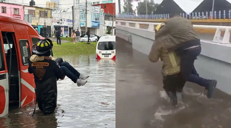 Rescatan-a-pasajeros-y-conductores-tras-intensas-lluvias-en-Puebla