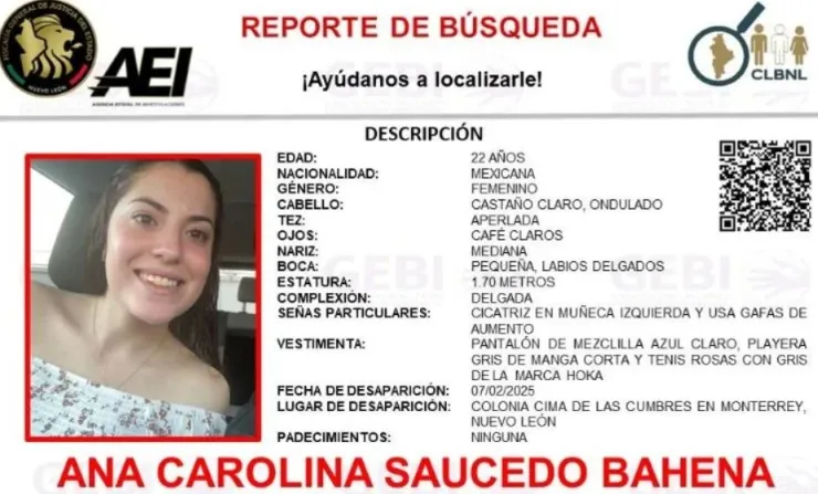 Hallan sin vida cuerpo de mujer en Cerro de la Mitras; investigaciones apuntan Ana Carolina