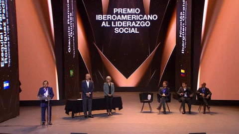 El Centro Ricardo B. Salinas Pliego entregó el Premio Iberoamericano al Liderazgo Social