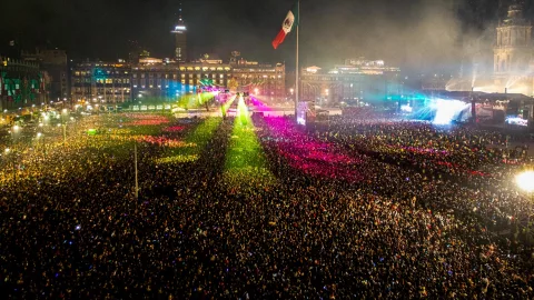 fiestas patrias 2022 Zócalo CDMX
