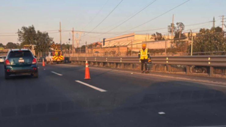 Tráfico Querétaro lunes 10 de febrero 2025 Carretera 57 México-Querétaro