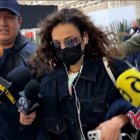 Así reaccionó Danna al ser cuestionada sobre la polémica entre Belinda y Kenia Os