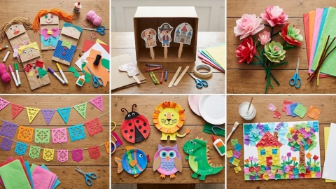 Manualidades niños atención