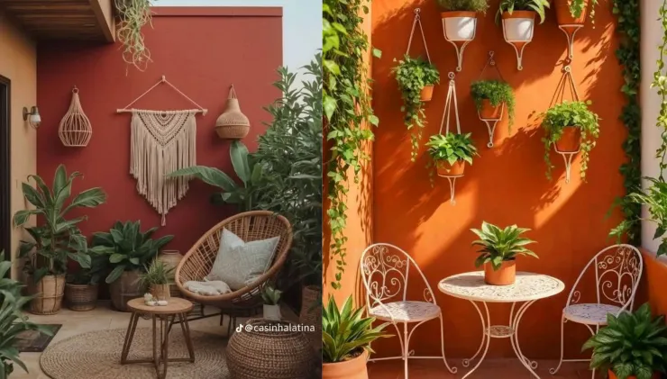 Jardín pequeño aesthetic