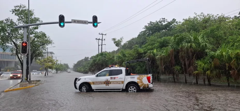 EN VIVO: Minuto a minuto de las lluvias y encharcamientos en Cancún hoy 17 de septiembre