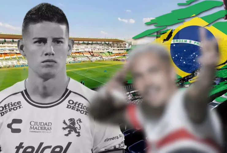 León reemplazaría a James Rodríguez con un delantero brasileño