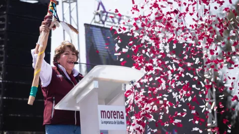 Delfina Gómez cierra precampaña como candidata de Morena al Edomex