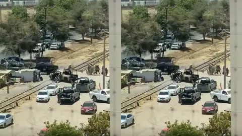 Reportan fuerte balacera en el penal de Aguaruto, en Culiacán hoy 21 de mayo de 2025. .jpg