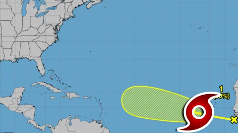 Perturbación en el Atlántico toma fuerza; mantiene probabilidad de evolución en 7 días.jpg