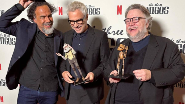 Los tres amigos del cine mexicano estarán presentes en el Dolby Theatre de Los Ángeles en los Premios Oscar 2023.