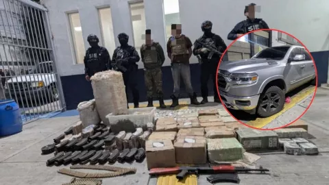 Cae célula del CJNG: Les decomisan arsenal en operativo entre Michoacán y Jalisco