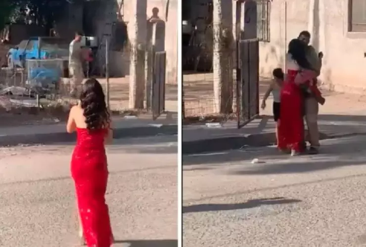 TikTok_ Joven se gradúa y conmueve en redes al visitar a su padre albañil al trabajo