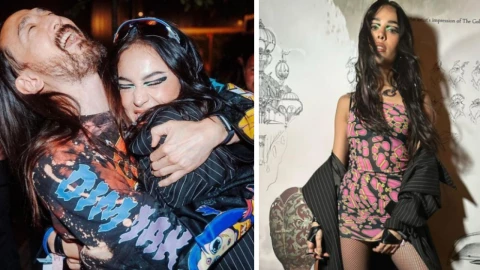 Triunfa Danna Paola en Tomorrowland a lado de Steve Aoki