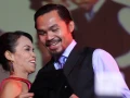 Dionesia Dapidran y Manny Pacquiao