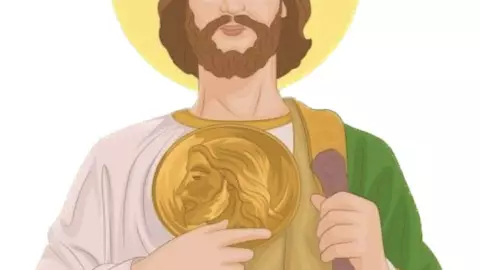 Imagen para tatuarse de San Judas Tadeo (12).jpg