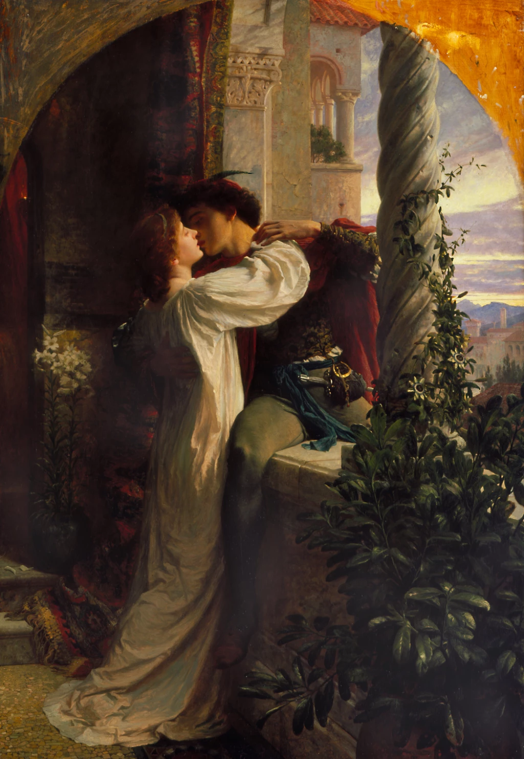 Frank Dicksee, “Romeo y Julieta”, 1844.