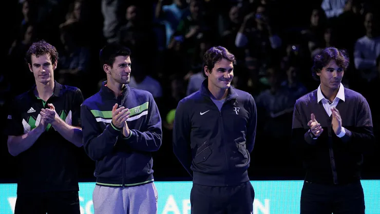 Federer, Nadal, Djokovic y Murray, los más grandes del tenis