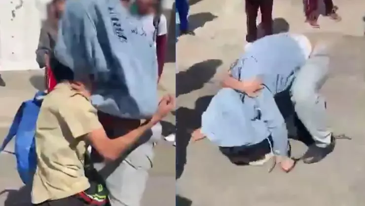 Filtran VIDEO de joven que apuñaló a estudiante de escuela secundaria