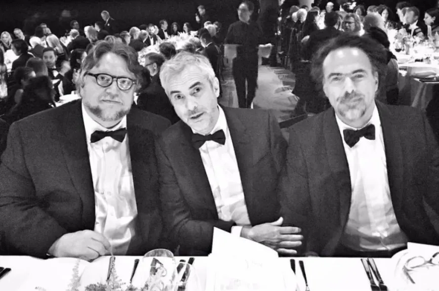 Alfonso, Guillermo e Iñárritu directores mexicanos.jpg