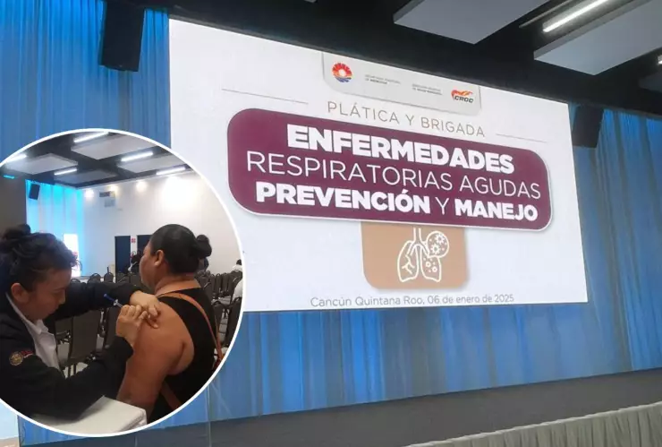 Realizan brigadas de salud en Cancún ante la temporada invernal 2025