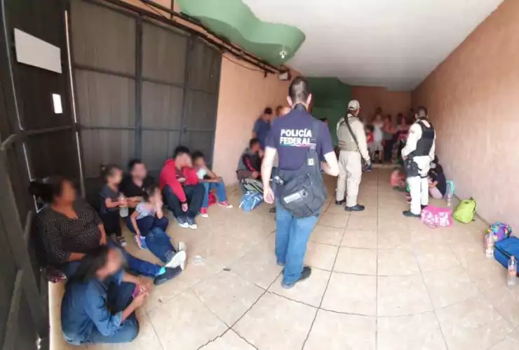 recatan a 147 migrantes centroamericanos en tabasco
