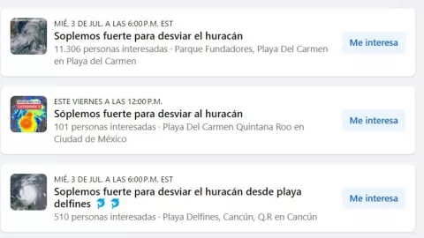 eventos soplar huracan beryl