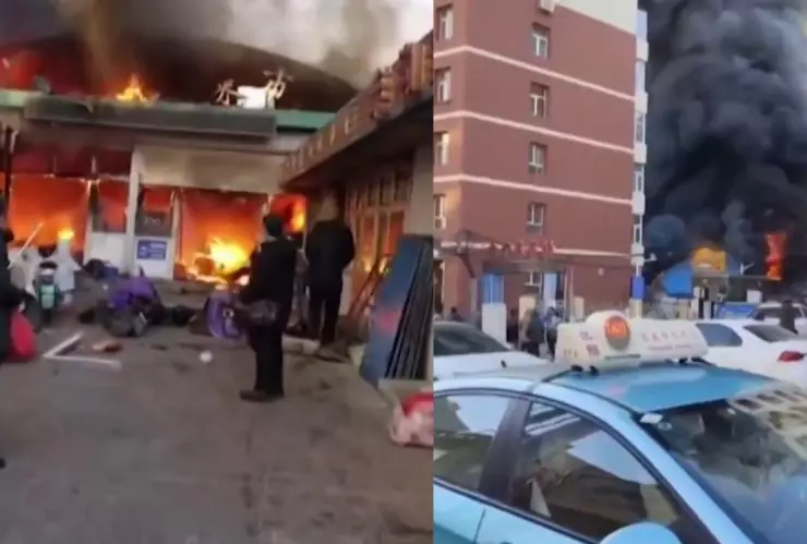 Incendio mercado Liguang en China hoy sábado 4 de enero de 2025 ¿Qué pasó?